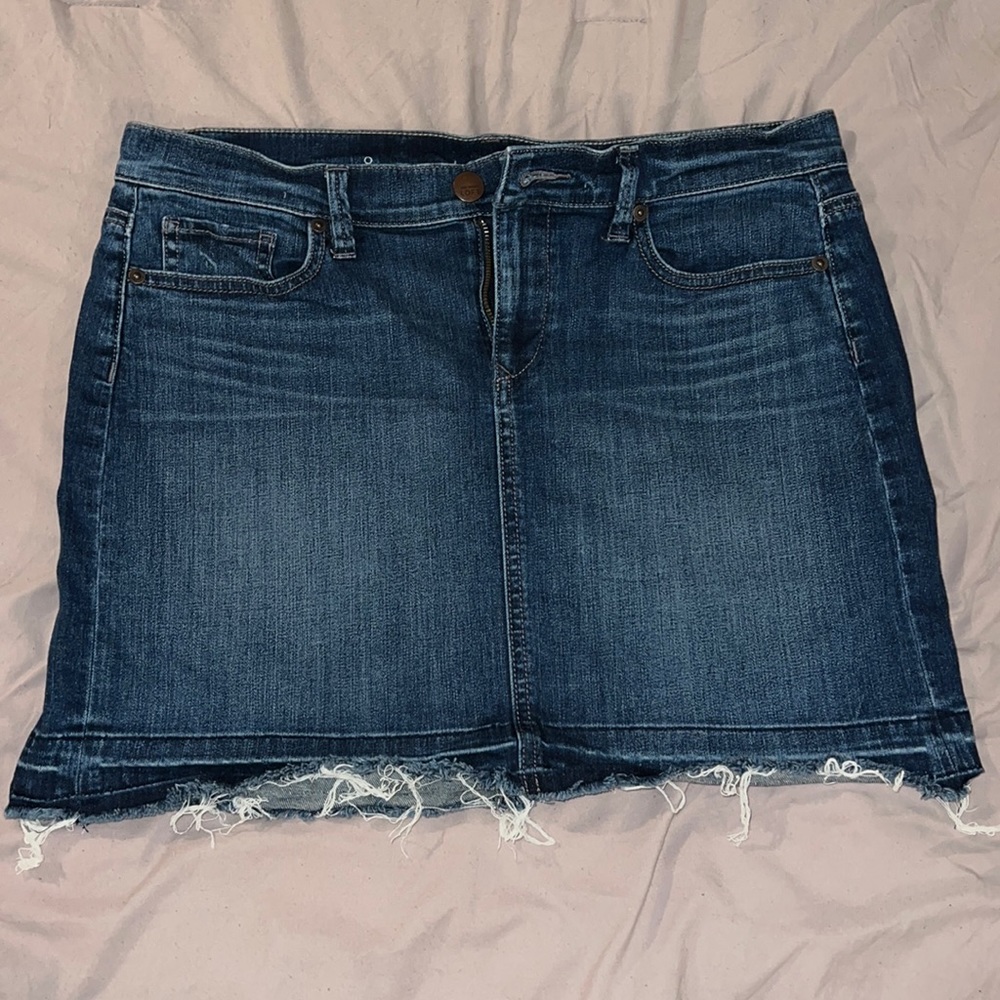 Loft denim mini